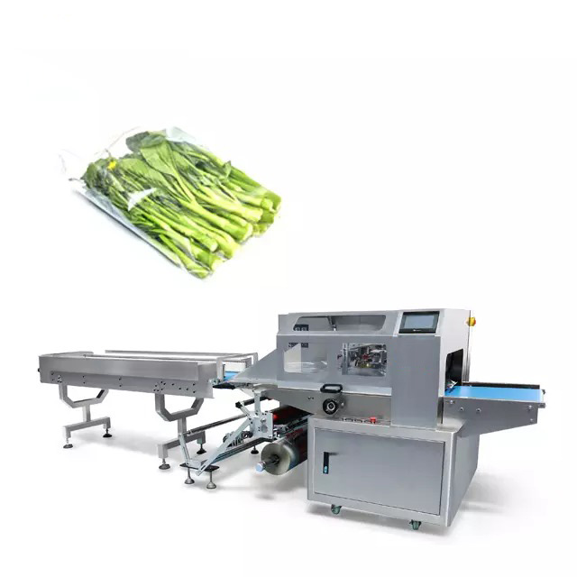 Pagalvės daržovių pakavimo mašina